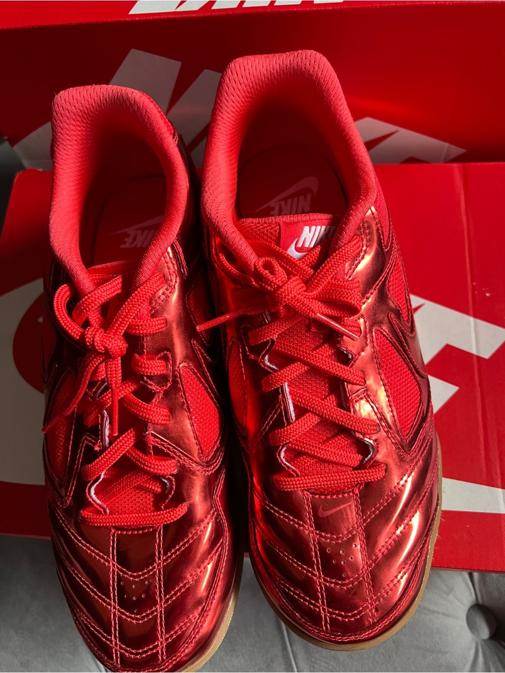 Nike Women’s Metallic Red Athletic Sneakers